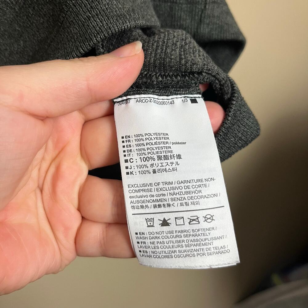 Arc’teryx Covert Lt Pullover Mens Large Thermal Gray Green Outdoor Hiking - Picture 5 of 7